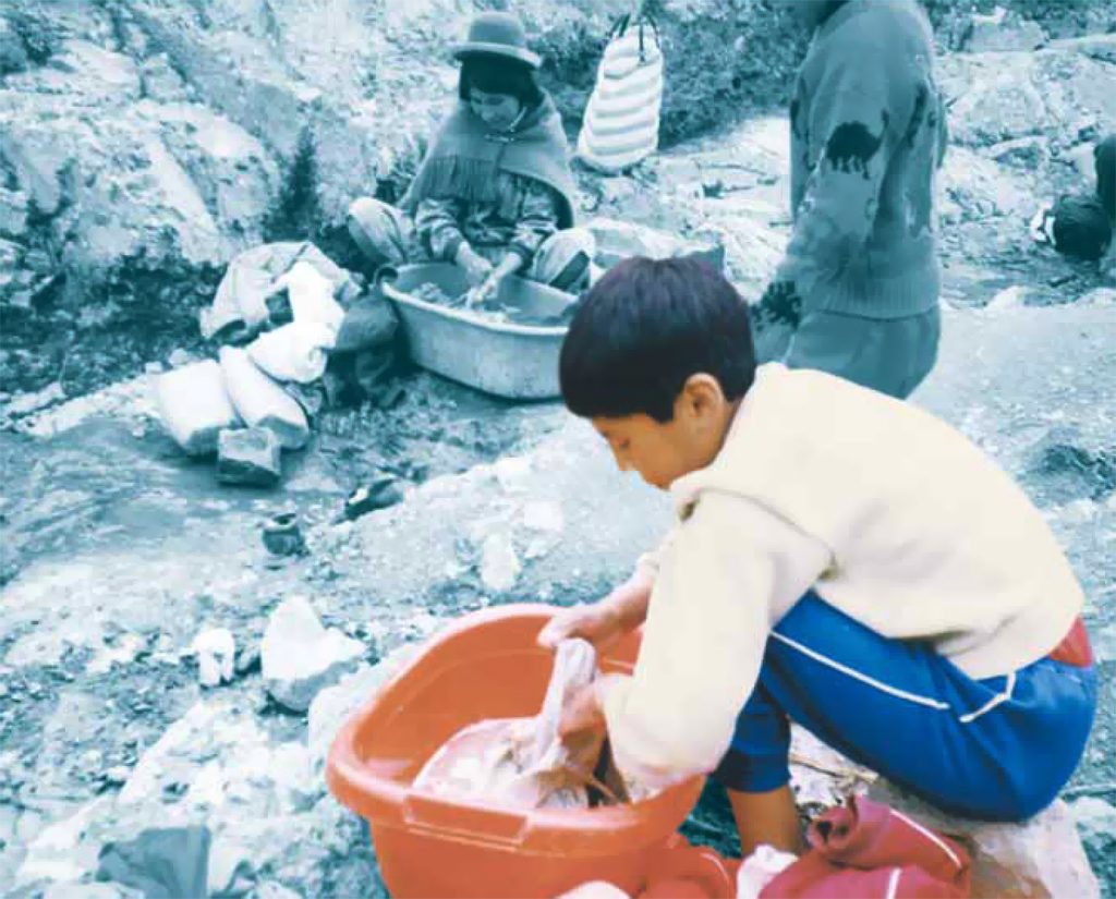 Pesquisas nacionais estimam que mais de 800 mil crianças estão em situação de trabalho na Bolívia. (Crédito: Unicef/Reprodução)