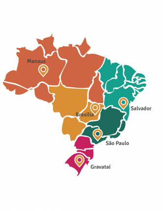 mapa aprendizes rede peteca