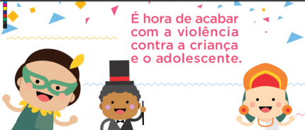 Detalhes do material de campanha do Ministério de Direitos Humanos para o Carnaval 2018. (Crédito: Divulgação)