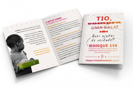 Cartilha da Campanha Copa sem Trabalho Infantil defaz mitos sobre o tema